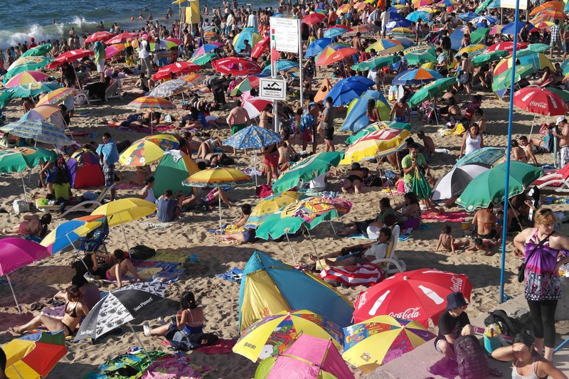 Strand bei Viña del Mar