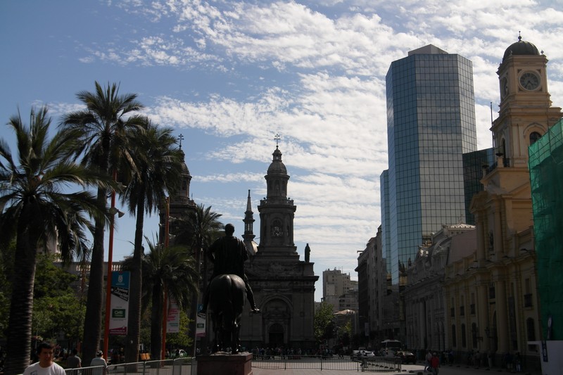 Hauptplatz in Santiago de Chile